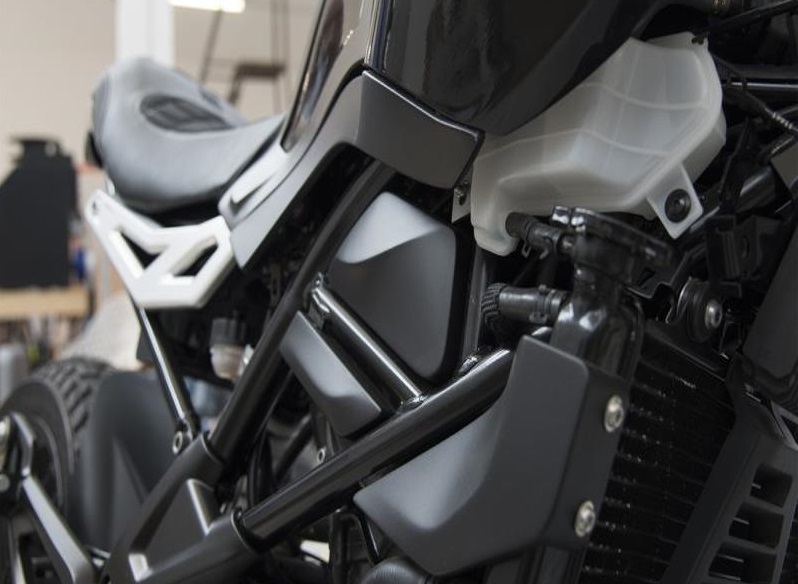 SLS-печать деталей мотоцикла